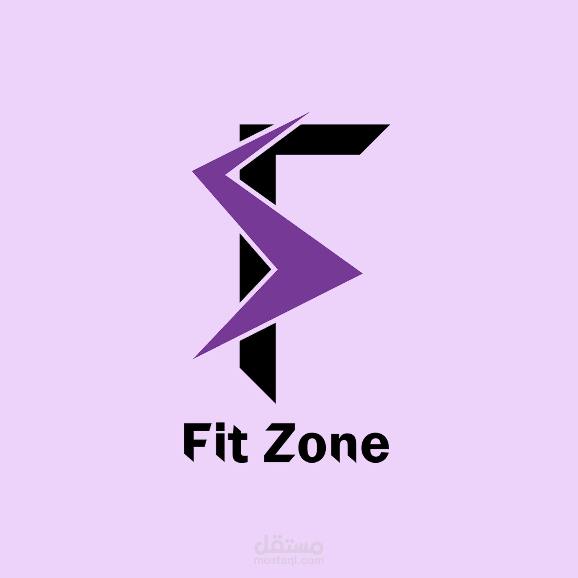 تصميم لوجو fit zone