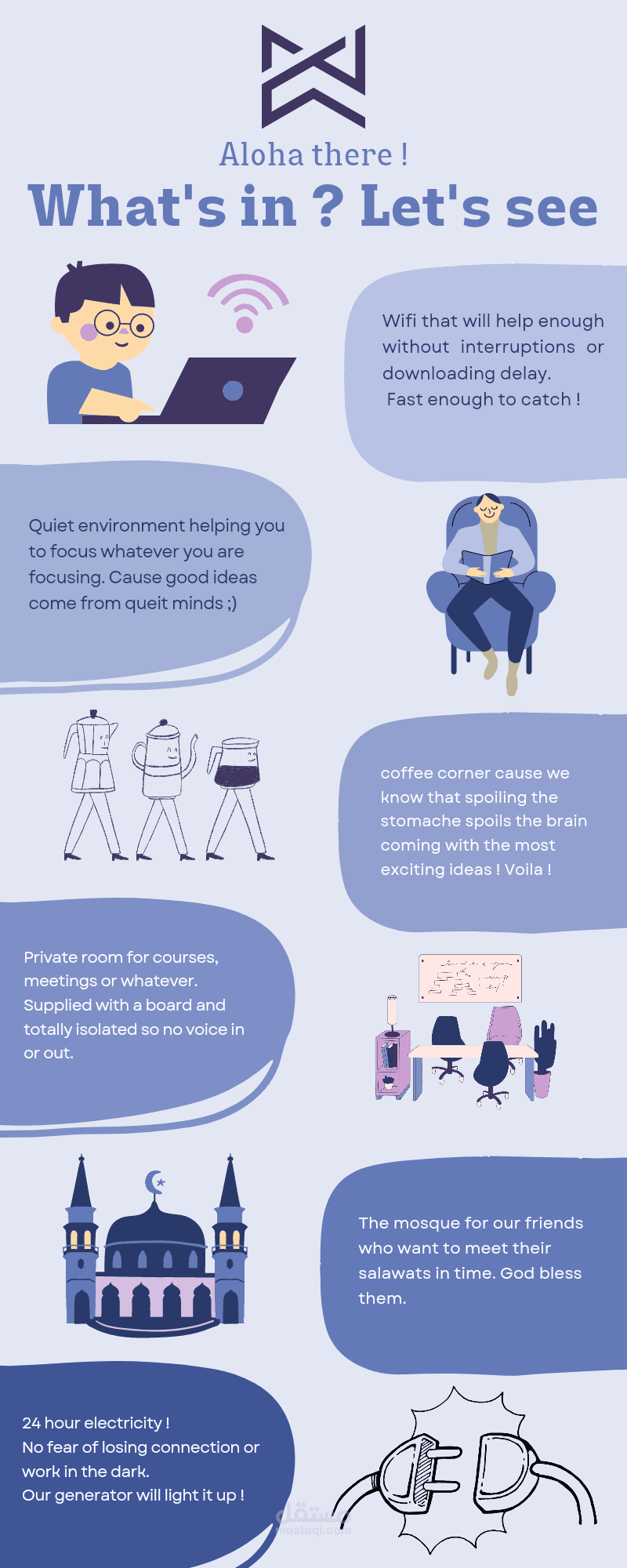 افتتاحية coworking space
