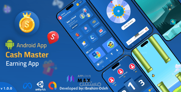 Cash Master: Android Earning App with Admin Panel with Admob