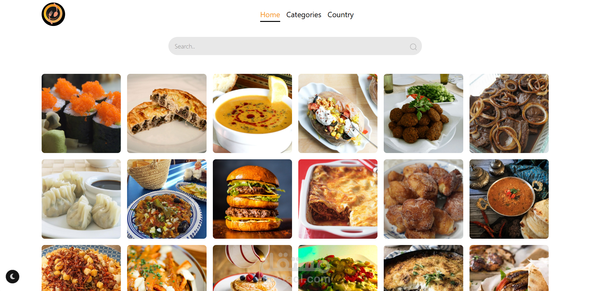 react js  (Meals)