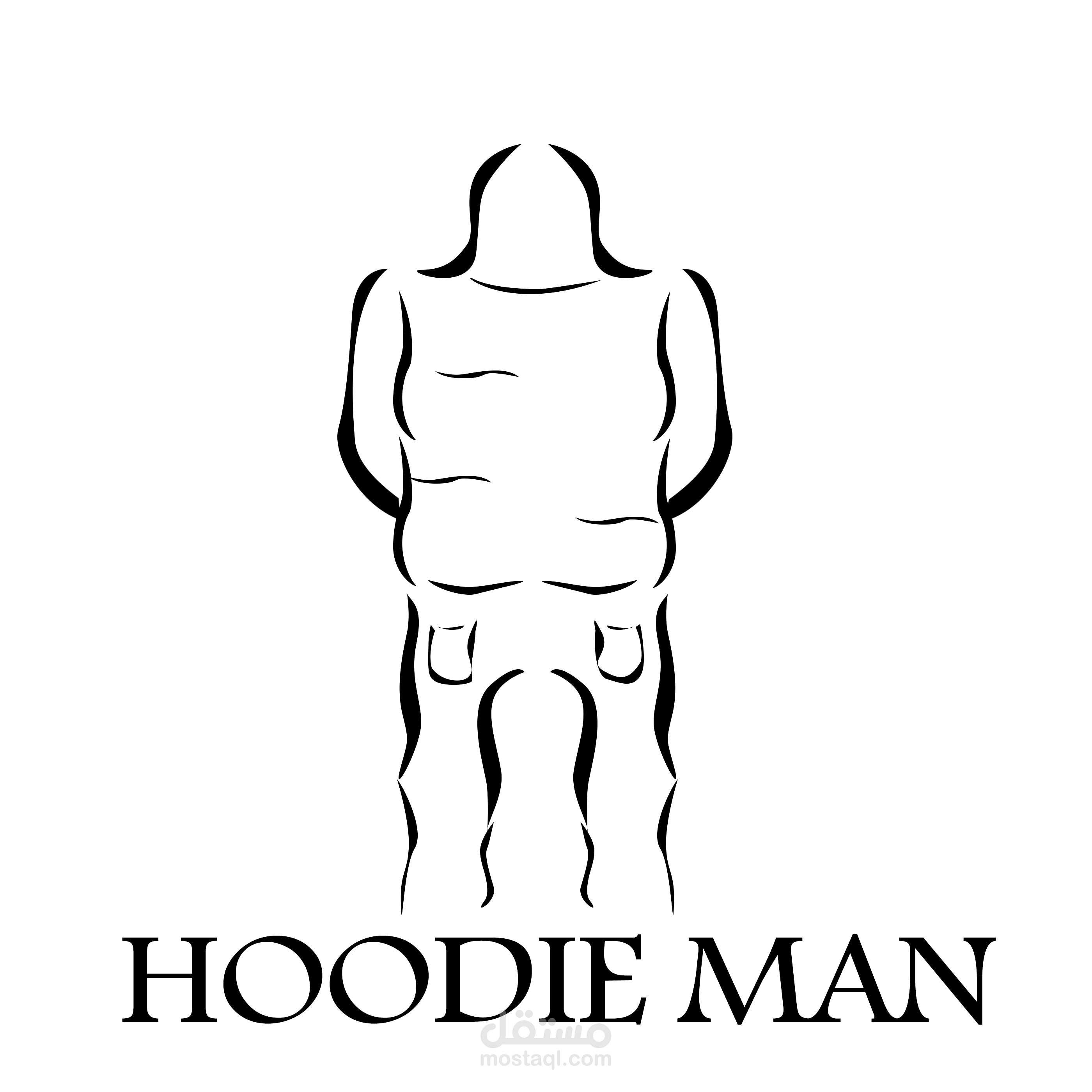 شعار HOODIE MAN