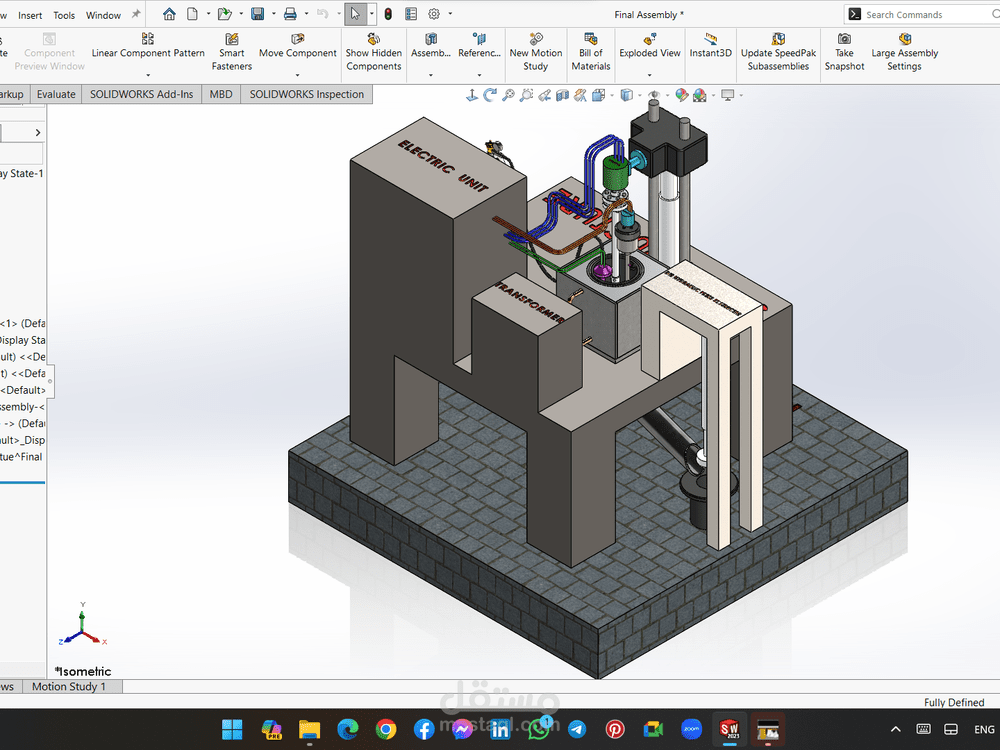Prototype of a Stir Casting Machine