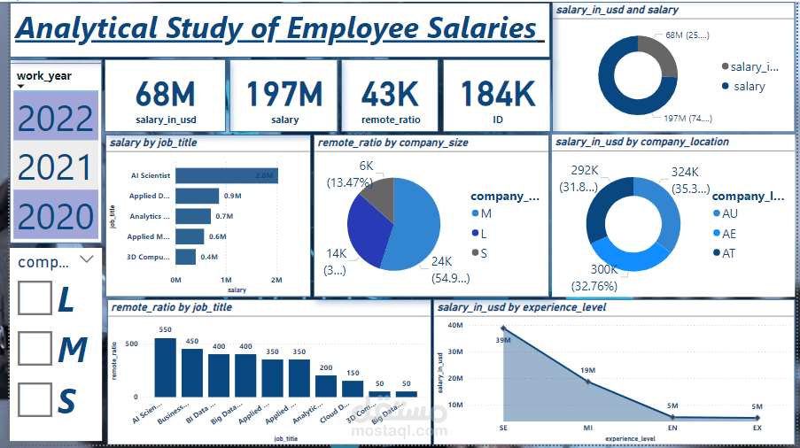 Analytical Study of Employee Salaries