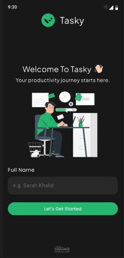 Tasky (To Do Flutter app )