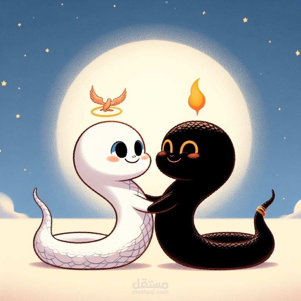 قصة الثعبان الأبيض