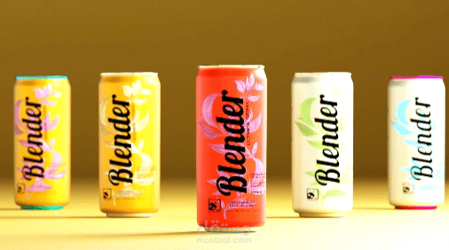 فيديو 3d انيميشن لعلبة كانز