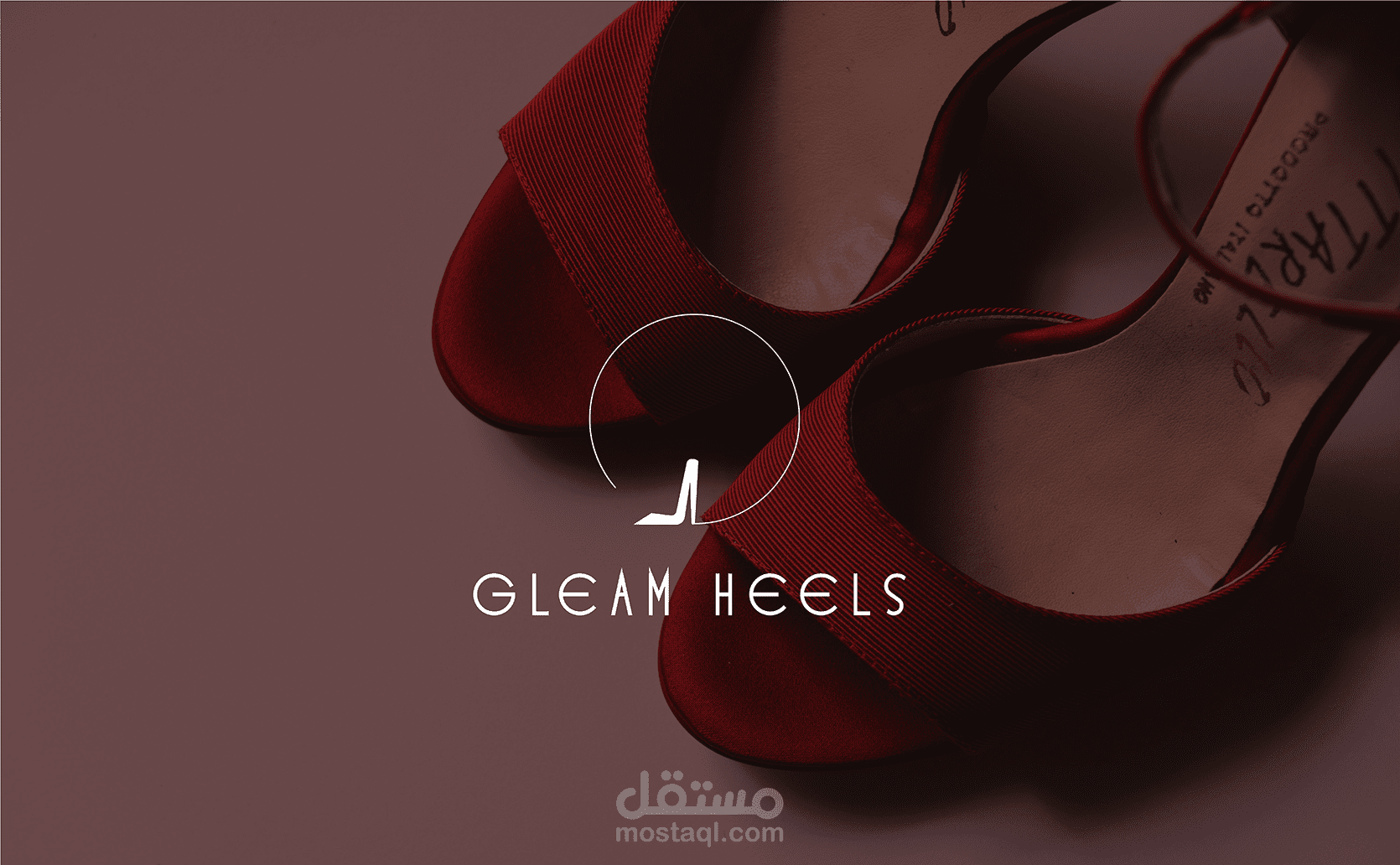 هوية بصرية لبراند Gleam Heels