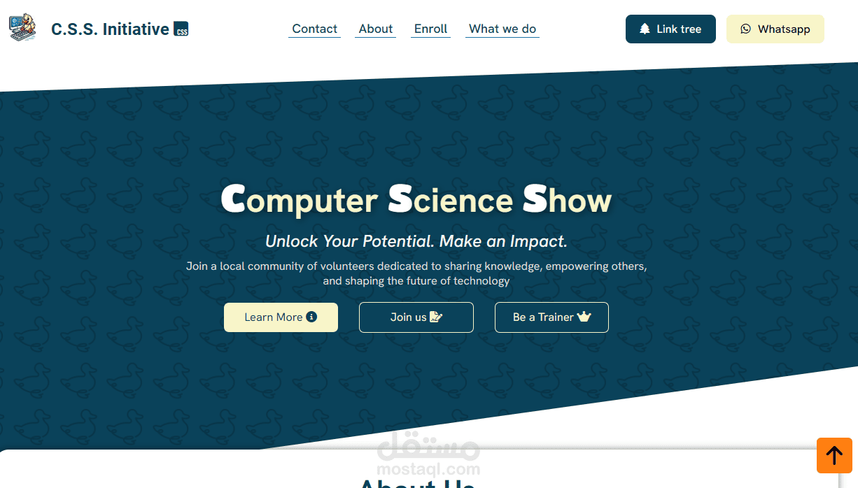 Computer Science Show official website - الصفحه الرسميه | مستقل