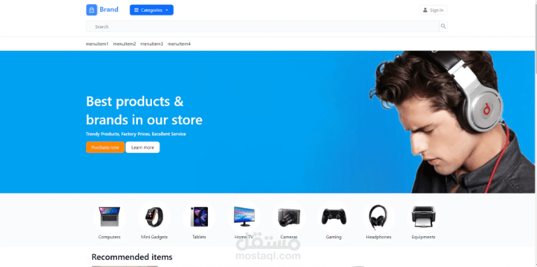 Matgary (FullStack E-commerce)