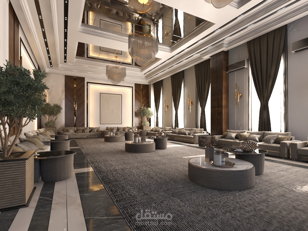 تصميم مجلس طبقا للكود السعودي