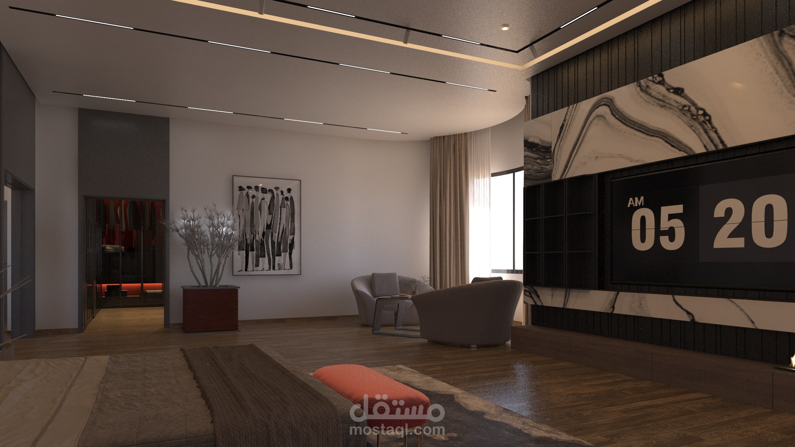 غرفة نوم رئيسية