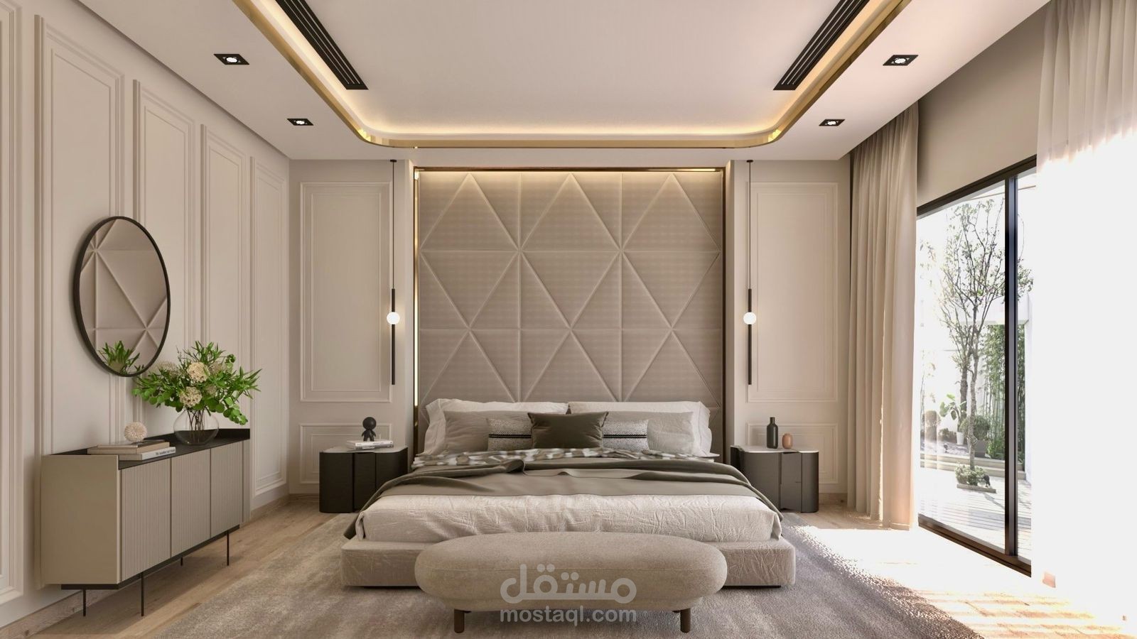 تصميم شقة مودرن