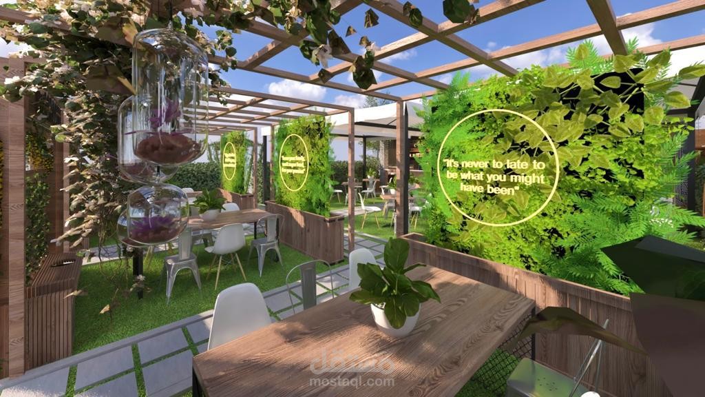 تصميم كافيه