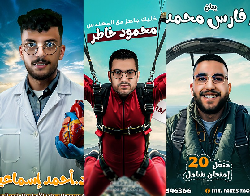 تصميمات سوشيال ميديا (مجال تعليمي )