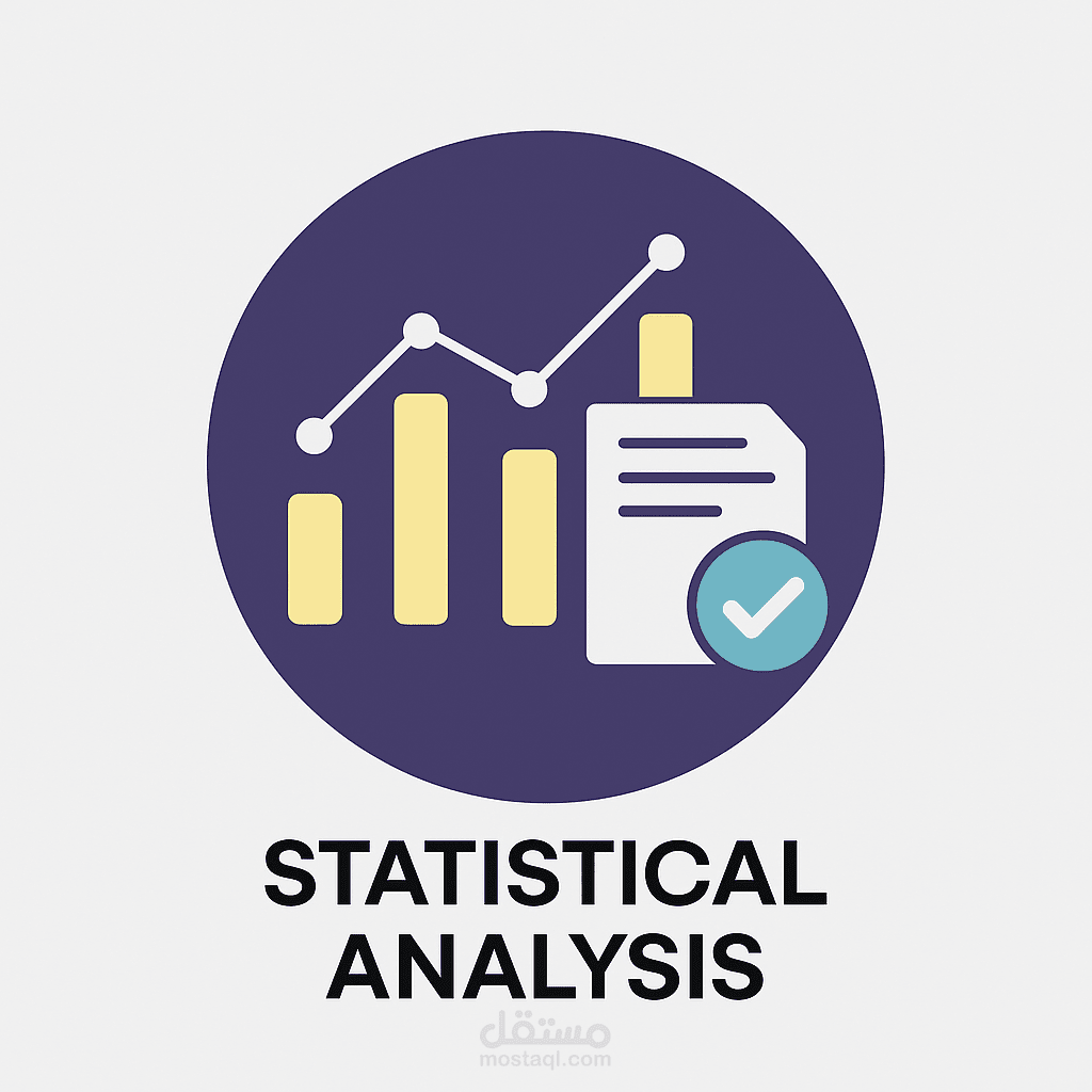 تحليل إحصائي وكتابة تقرير علمي لبحث طبي باستخدام SPSS وPrism
