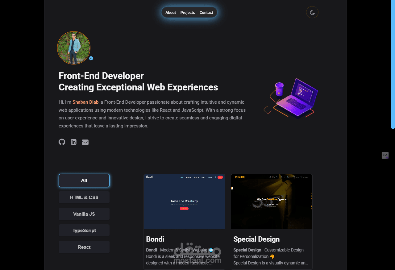 Portfolio Contains My Projects
