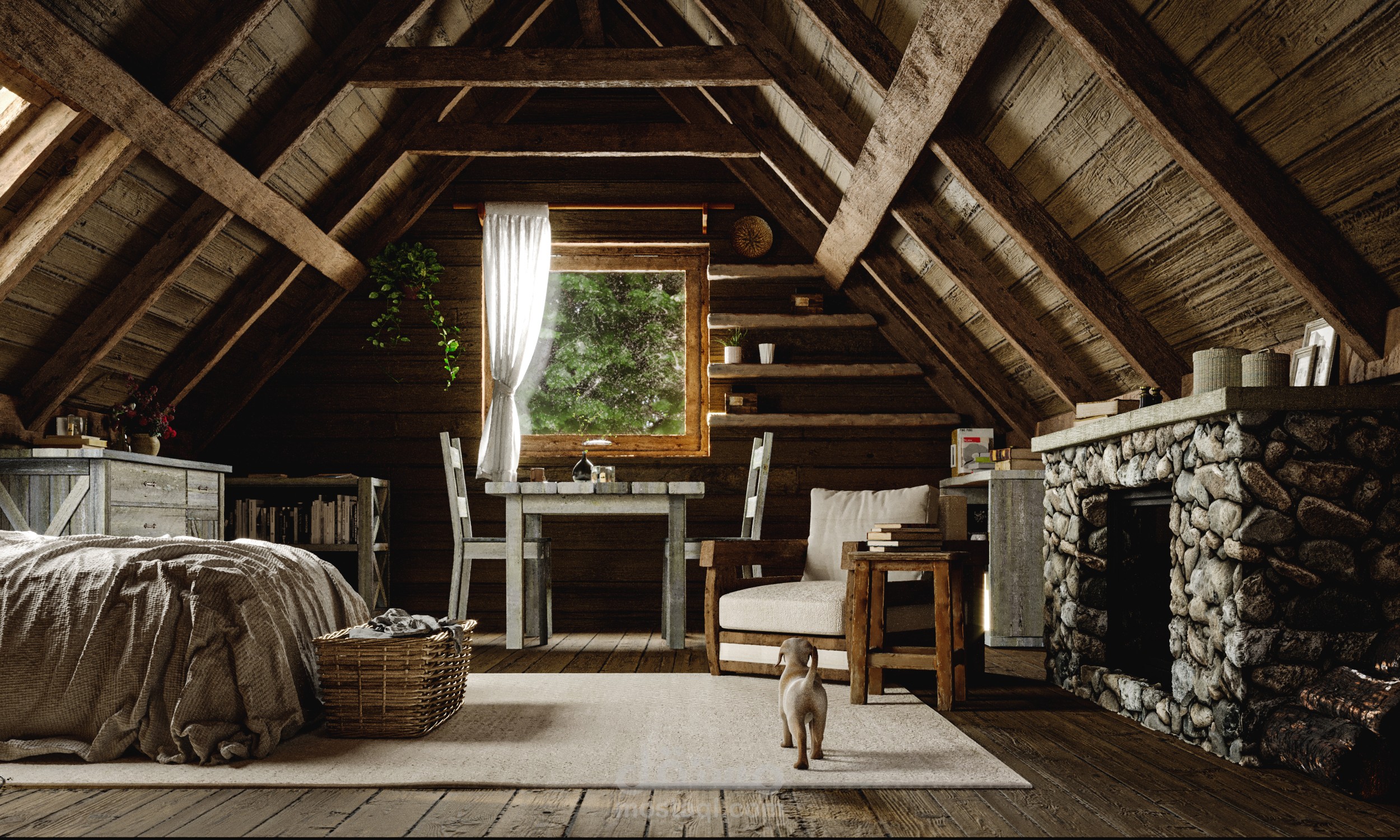 دافئ و مسالم ( warm and peaceful )