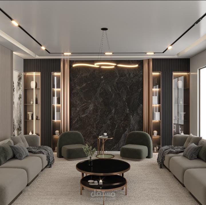 تصميم غرفة استقبال مودرن