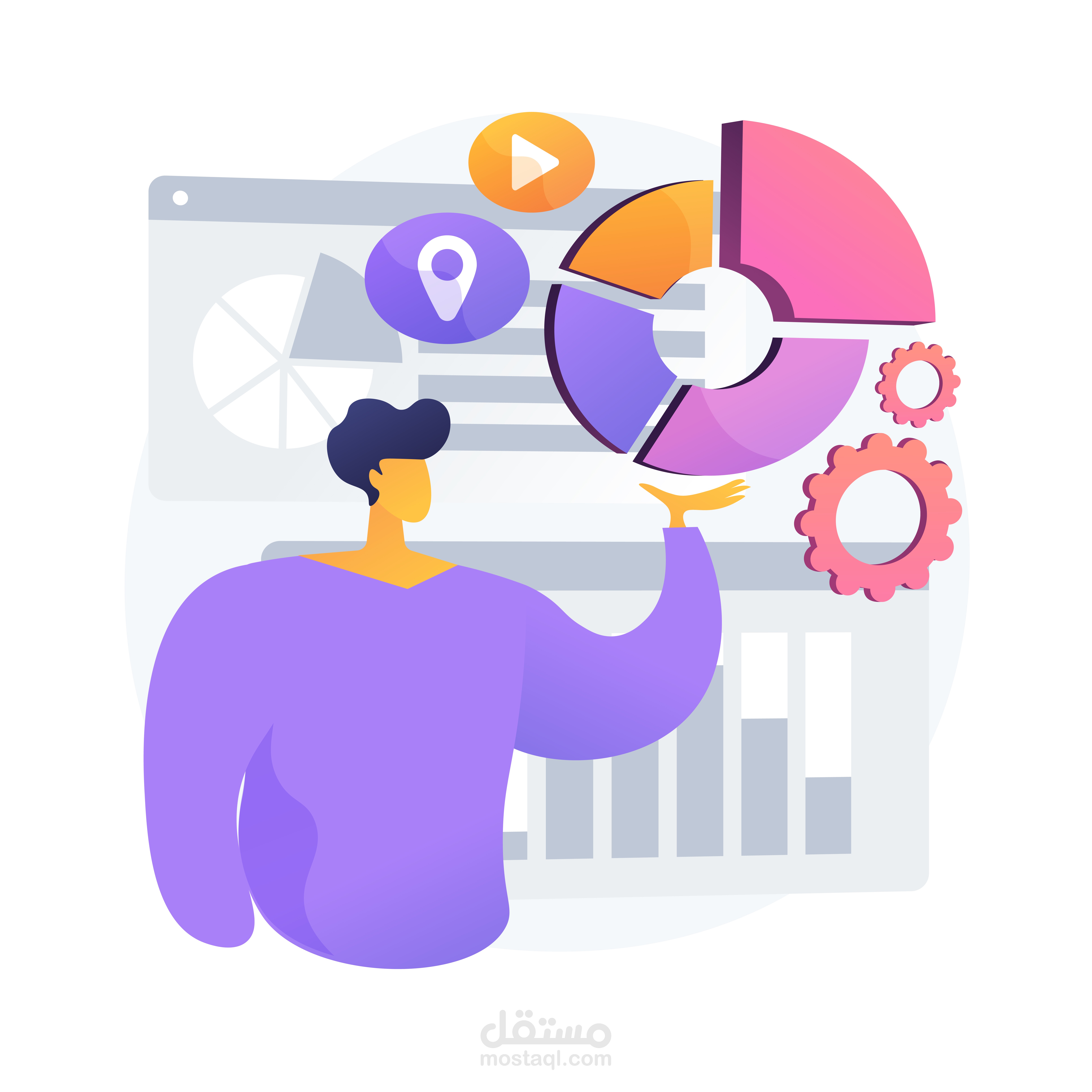 إنشاء وتحليل شخصية المشتري (Buyer Persona) لفهم الجمهور المستهدف بدقة
