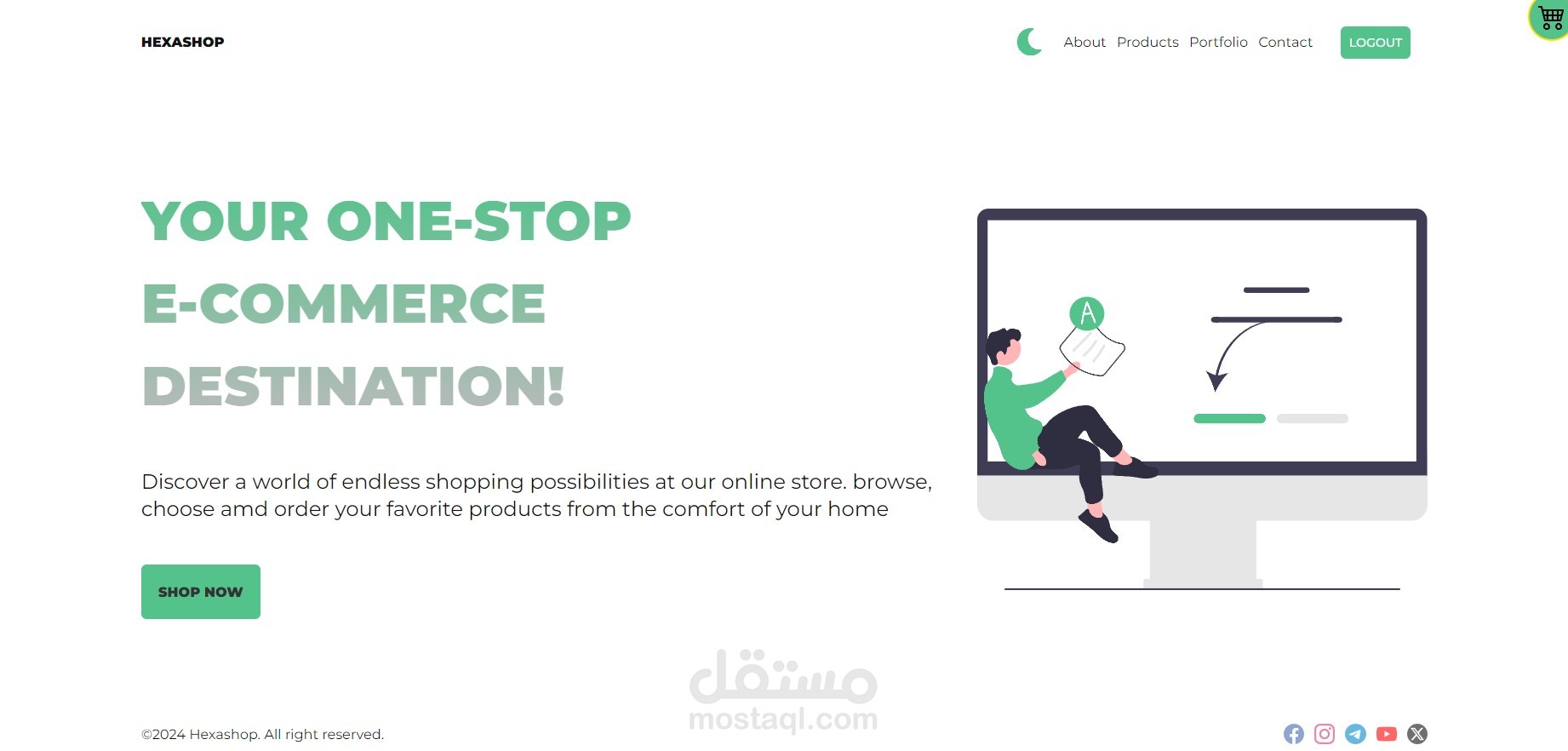 Hexa-Shop | متجر الكتروني