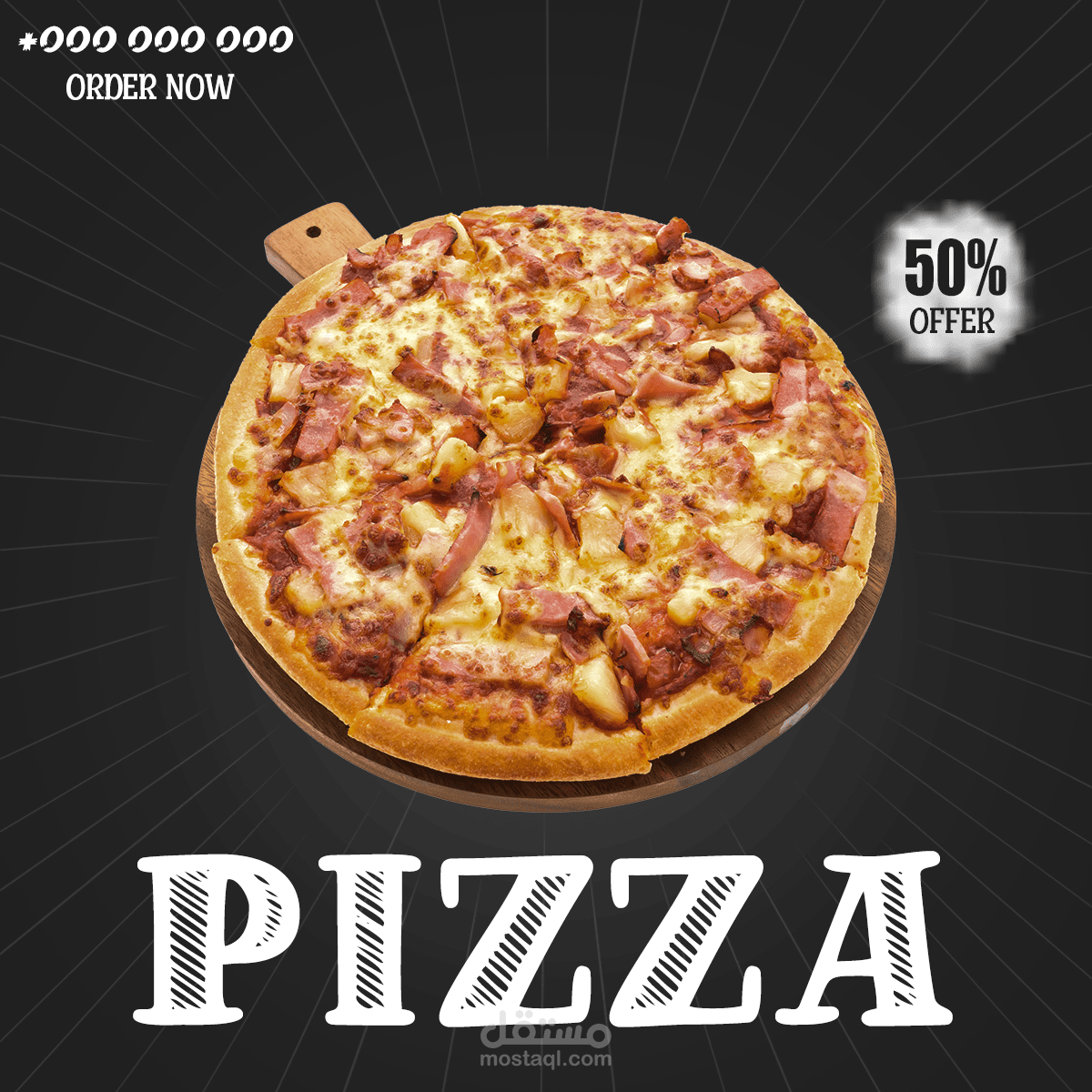 Socail Media design PIZZA