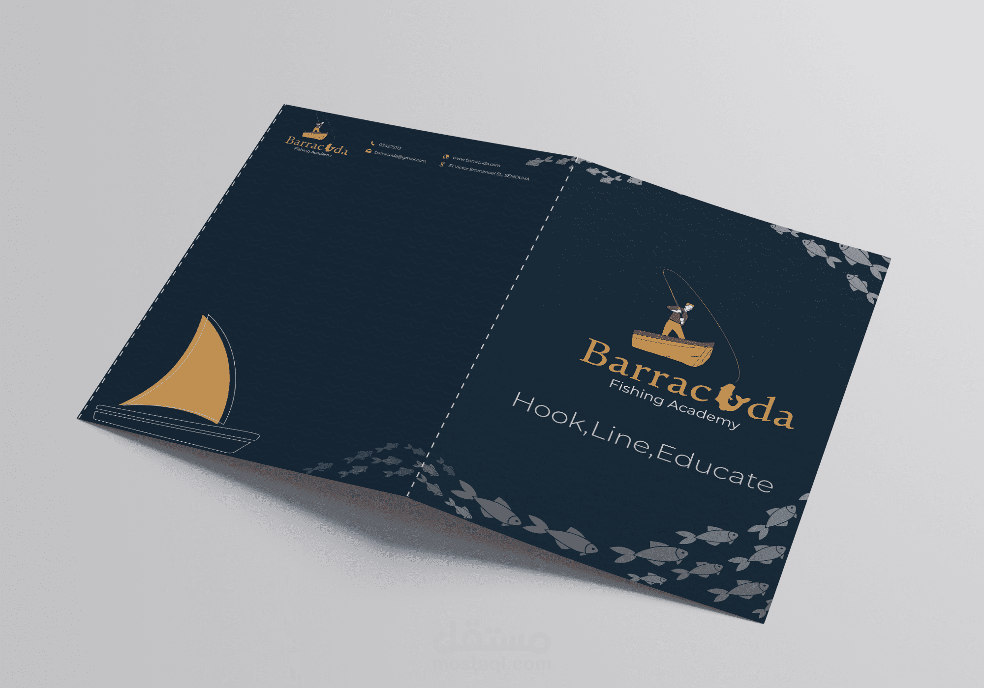 Letterhead cover design