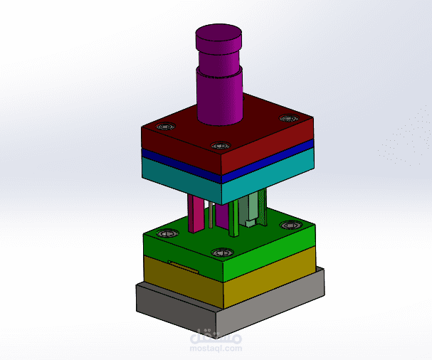 تصميم وتصميم أداة ضاغطة