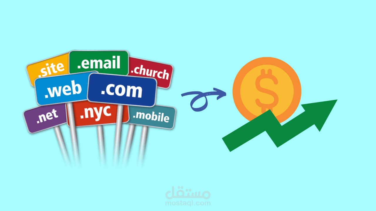 الربح من مجال تجارة النطاقات ( Geo Domains)