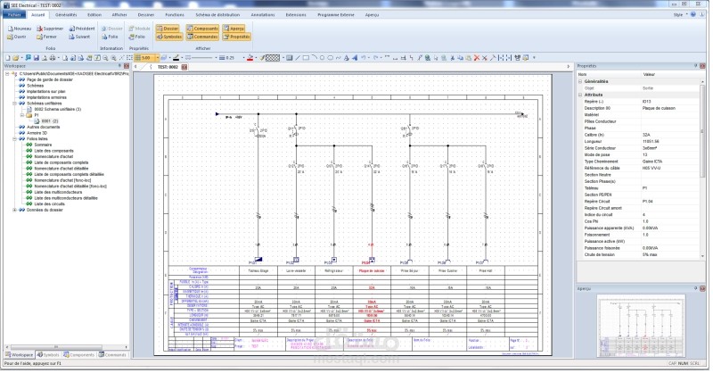 التصميم يعرض كيفية تنظيم وإنشاء مخططات كهربائية SEE Electrical