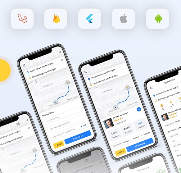 تطبيق وموقع لطلب وإيجار السيارات - شبية أوبر وكريم