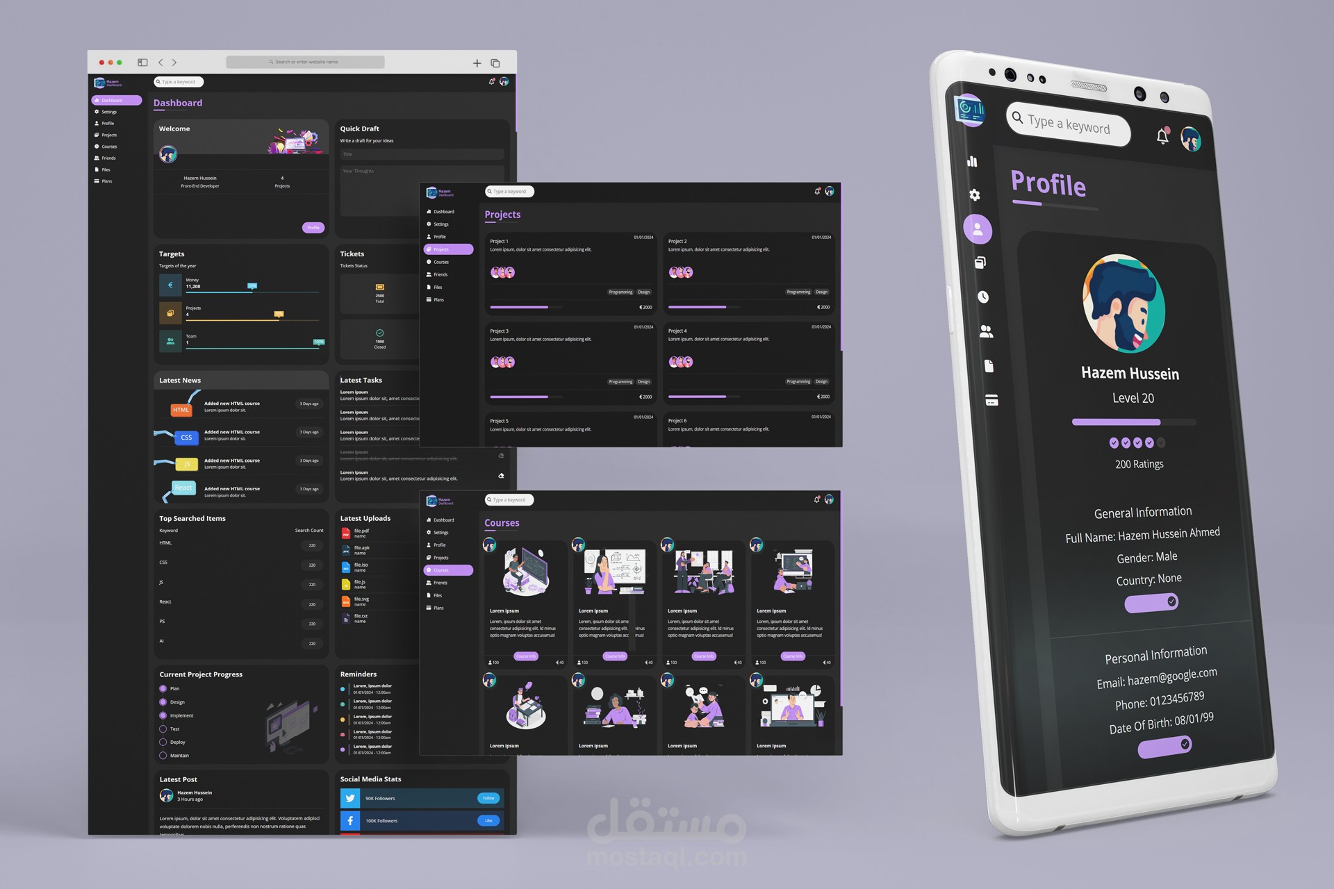 Hazem Dashboard
