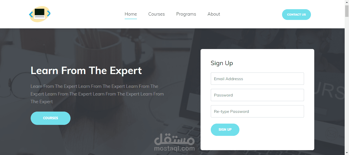 E-learning PHP Laravel