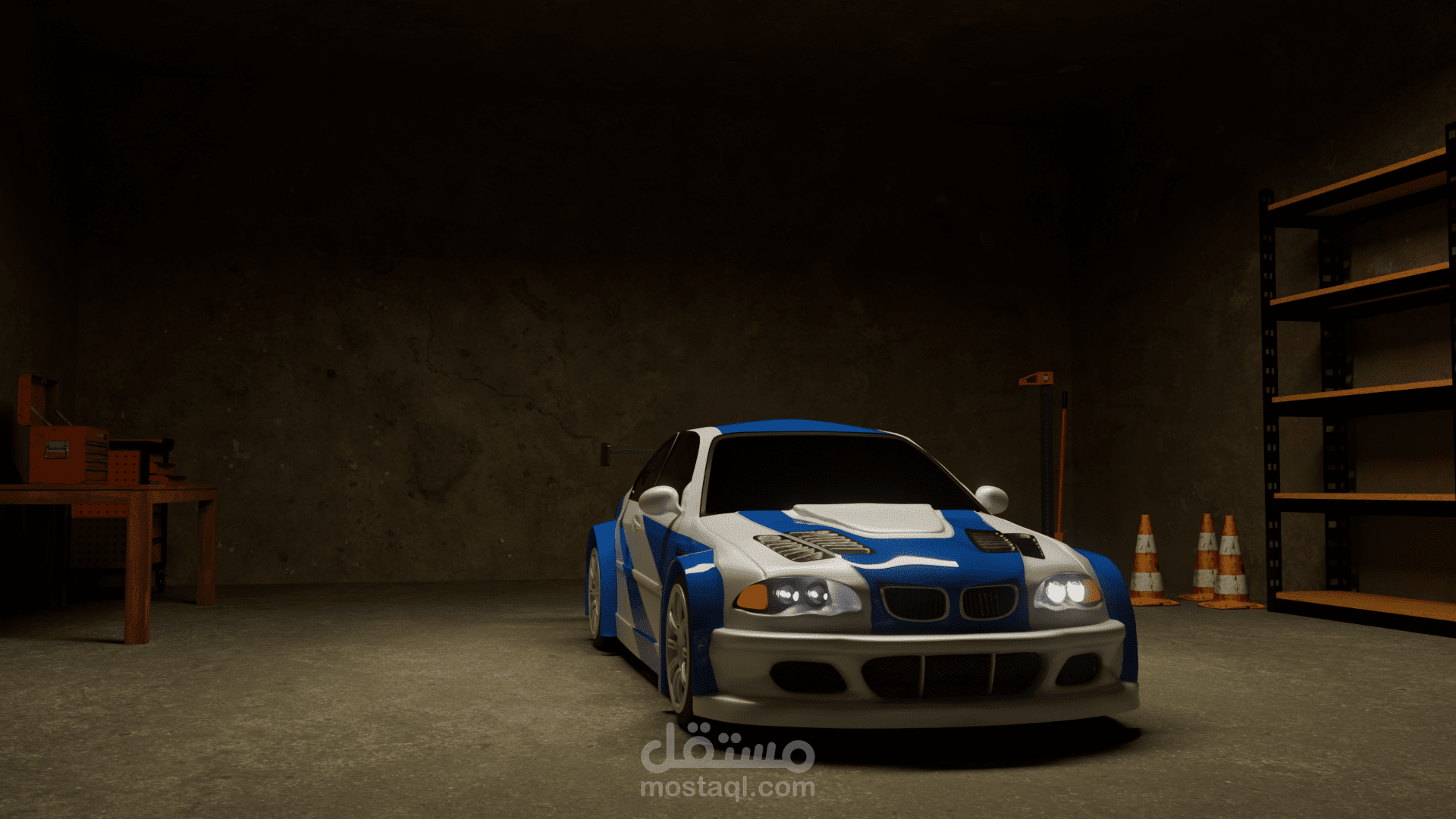 BMW M3 GTR – 3D Visualization