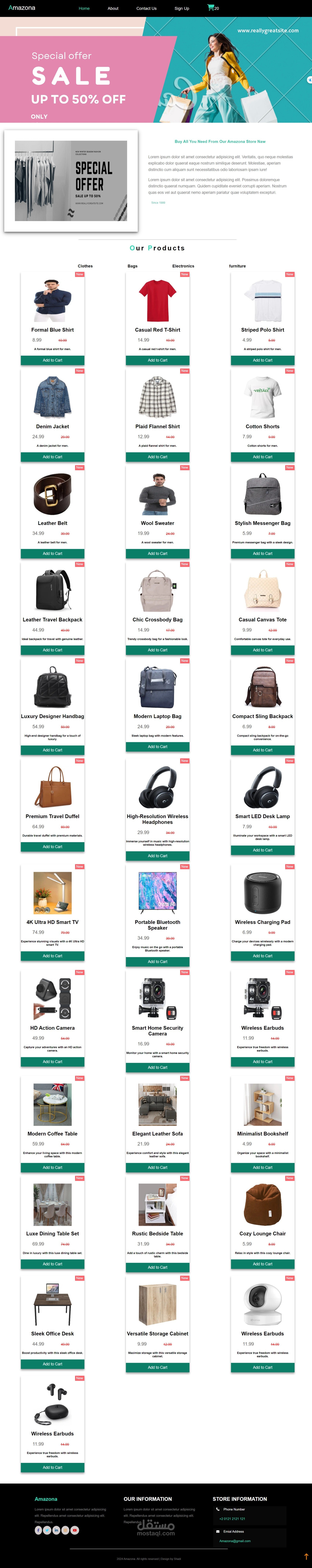 Amazona Store