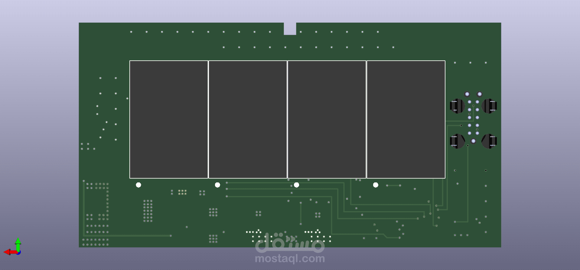 Industrial Chainable 4 Digit 7 Segment Screen
