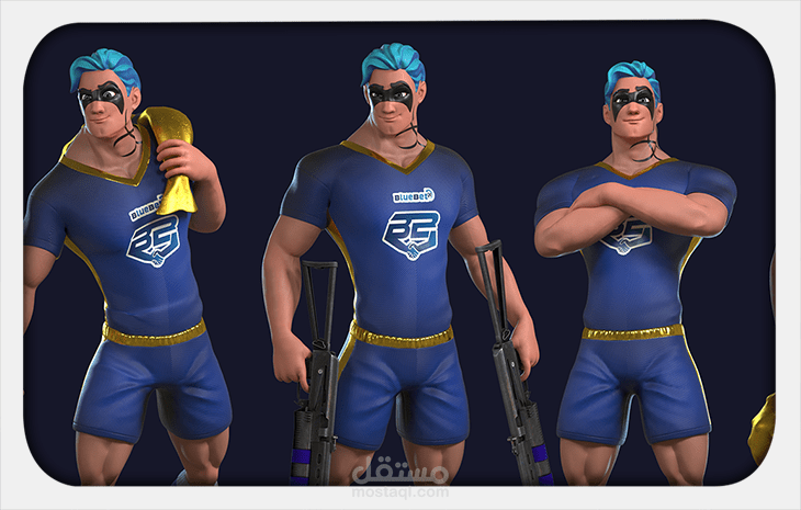 3D character Modeling & Animation