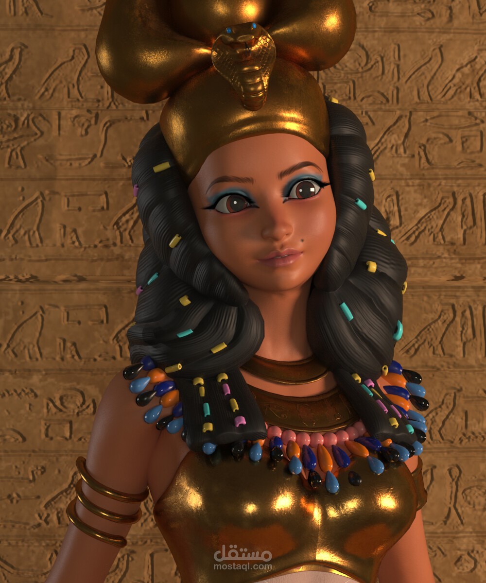 A 3D perfume  advertising