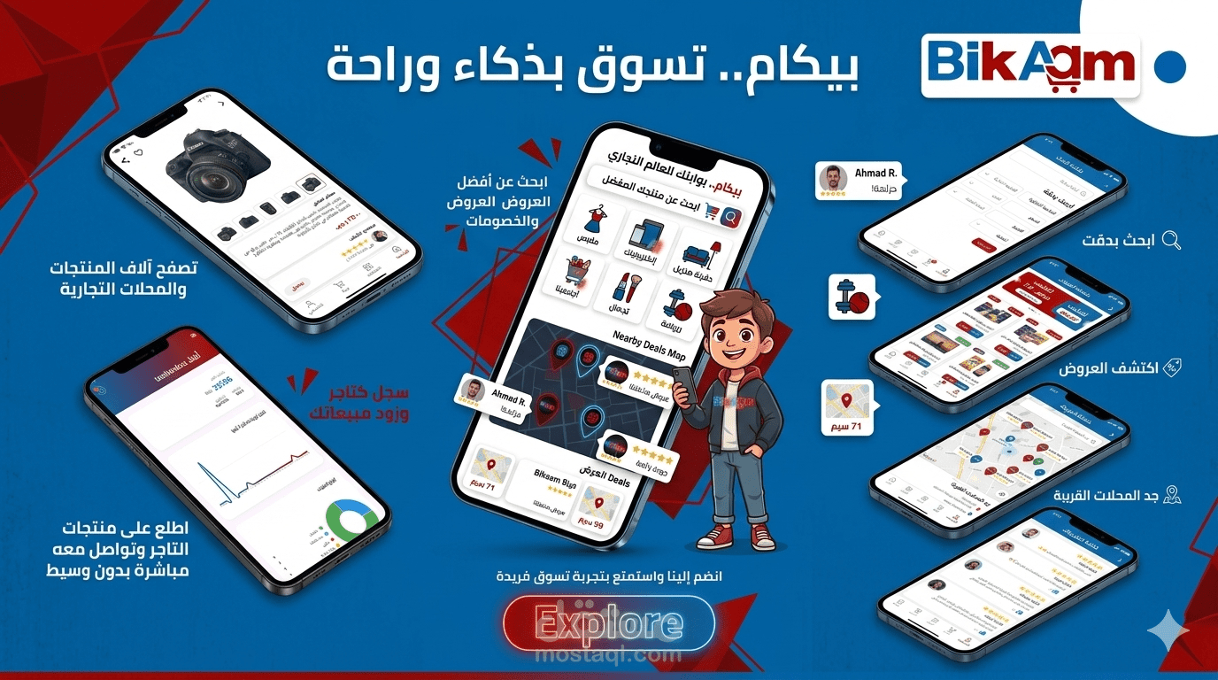 Bikaam is a multi vendor app