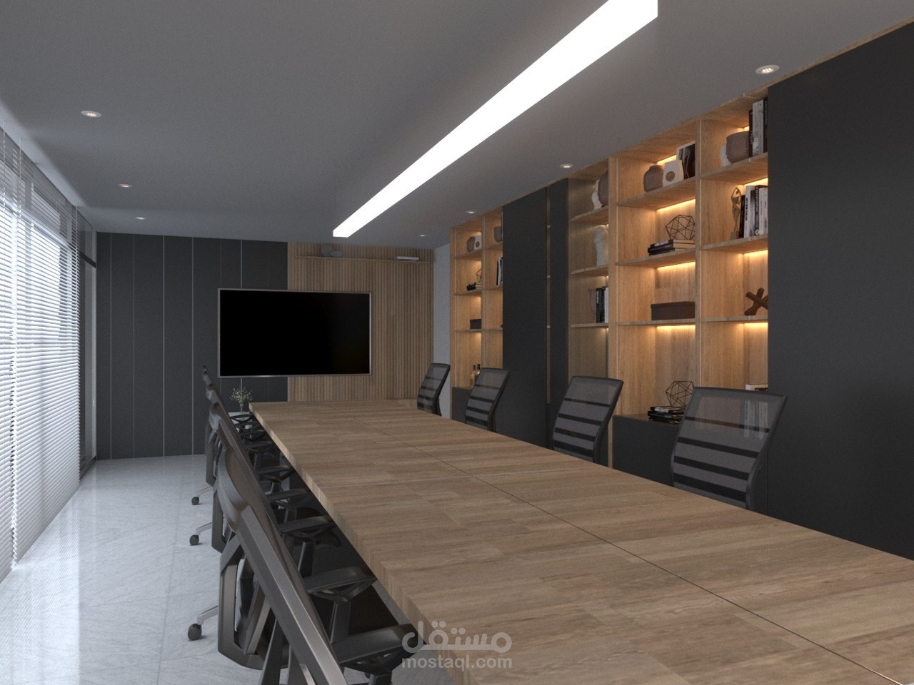 تصميم داخلي لمكاتب