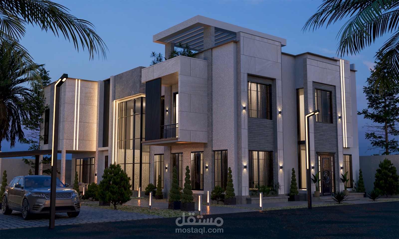 تصميم فيلا