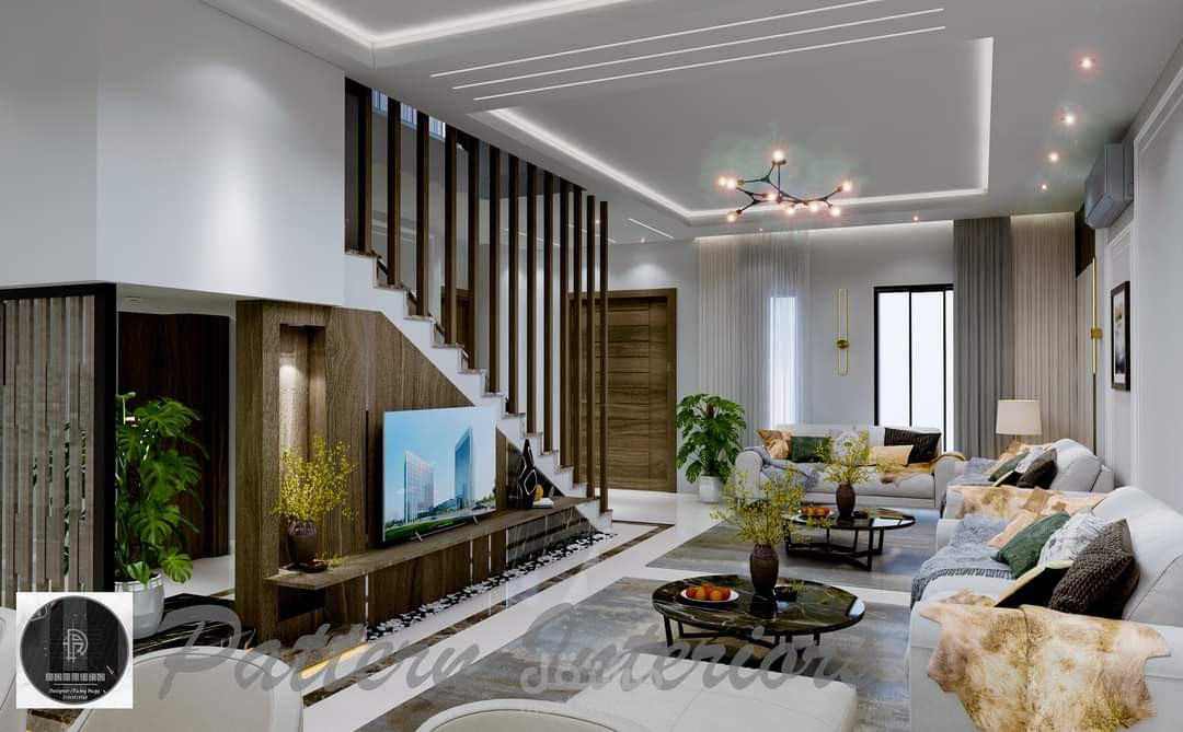 تصميم استقبال بفيلا