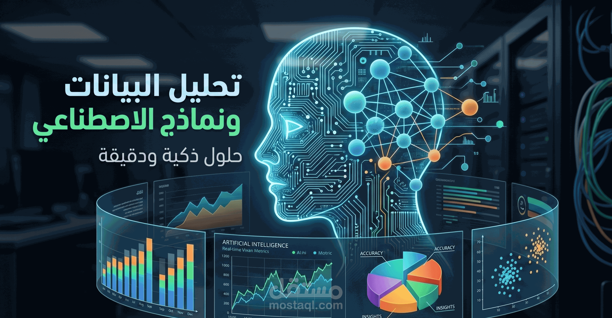 نماذج ذكاء اصطناعي وتحليل بيانات