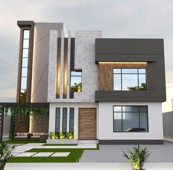 تصميم واجهات فيلات