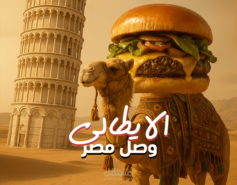 مش مجرد تصميمات أكل… دي حملات تخلي العميل يجوع بصريًا