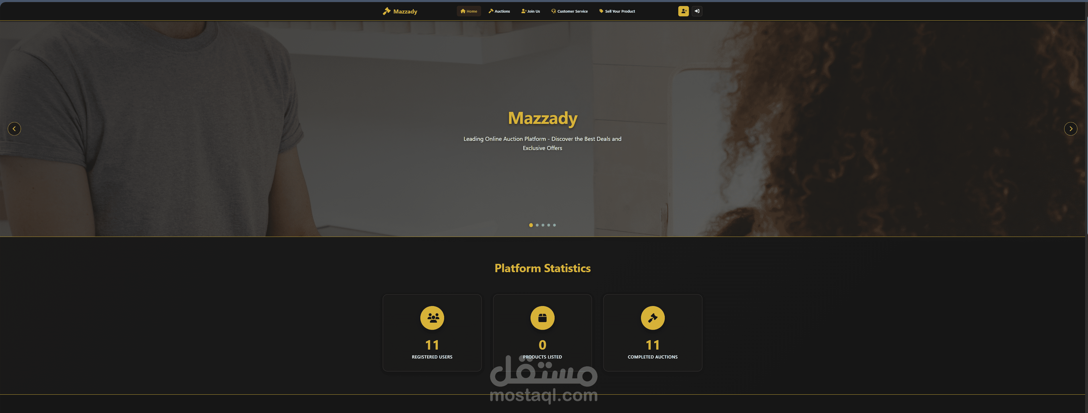 Mazzady -- Online platform