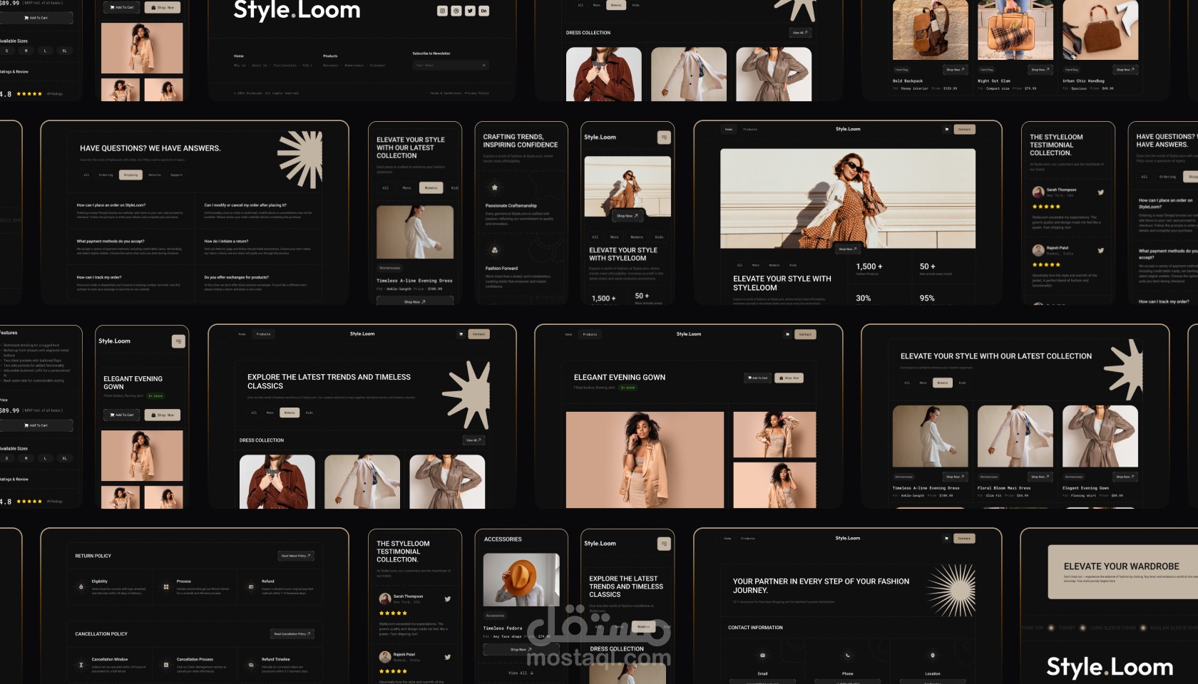تطوير متجر إلكتروني عصري سريع الاستجابة باستخدام React 19 & Tailwind 4