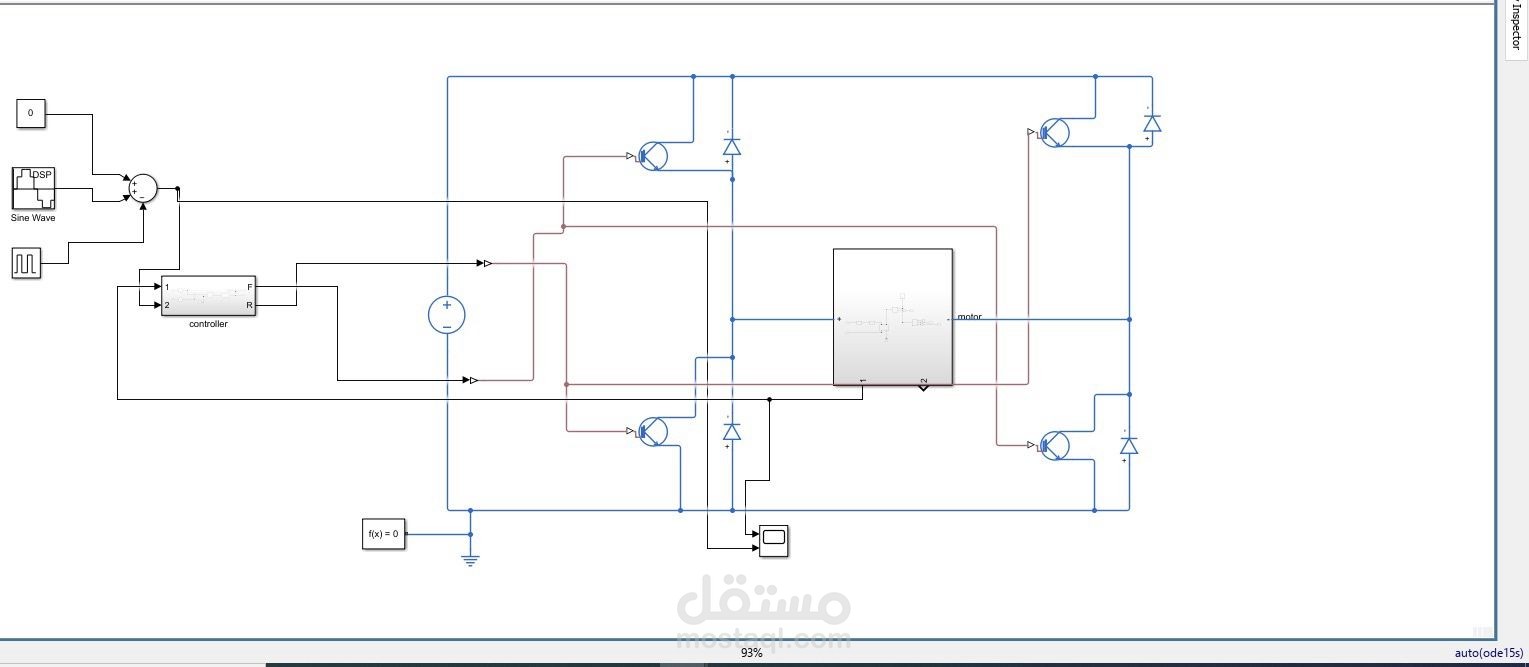 Design and Implementation of a Motor Control System Using Simulink