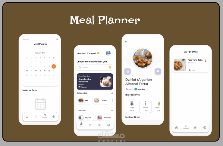 Meal Planner Android Application