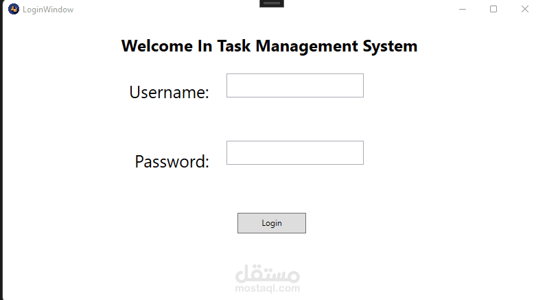 Desktop Application (Employee-Manger)