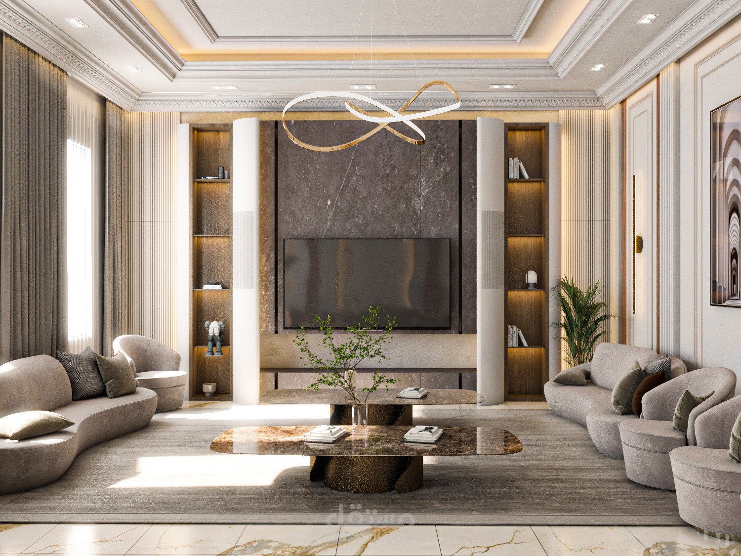 تصميم مجلس رجال